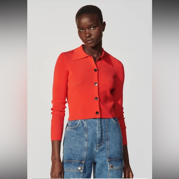 Sandro Ribbed button-front
Cardigan
Size S/1 - Picture 1 of 9